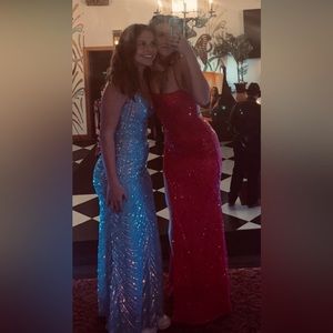 Hot Pink Prom / Formal / Homecoming Dress